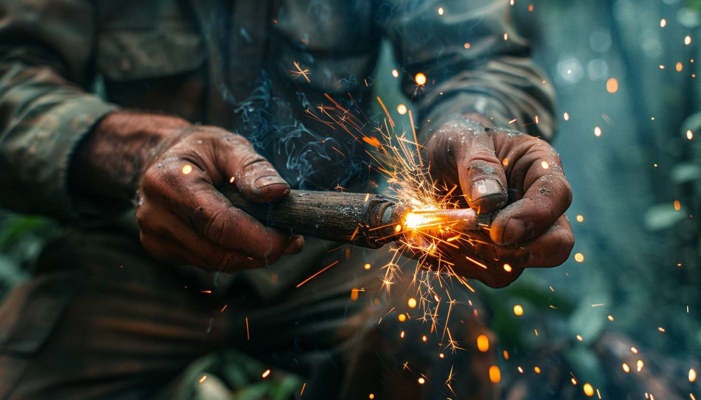 Sport - Choisir la meilleure pierre à feu pour la survie en nature