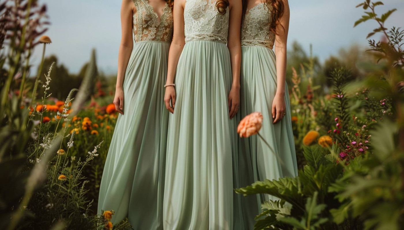 Art - Guide pour choisir la meilleure robe vert d'eau pour demoiselles d'honneur